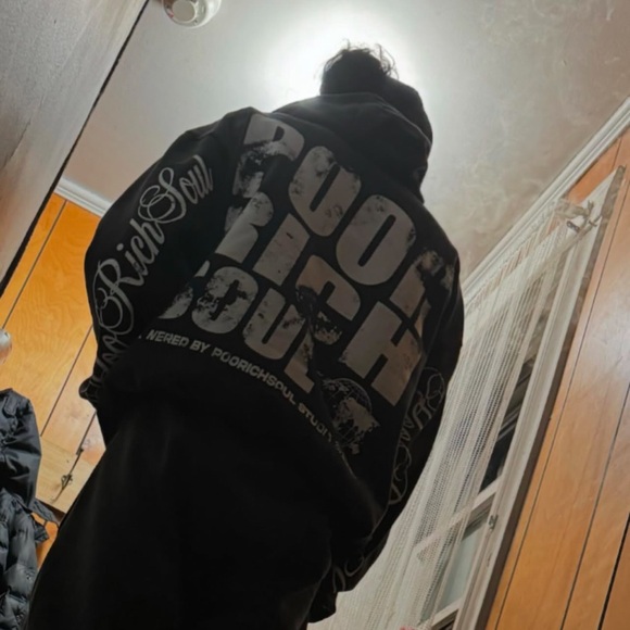 PooRichSoul University Stacked SweatSuit - Picture 4 of 4